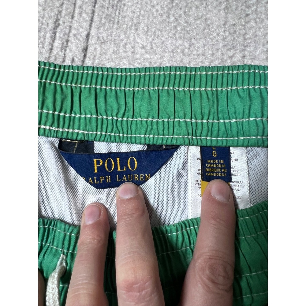 Polo Ralph Lauren Men's Swim Trunks Rainbow Stripe L - Picture 4 of 6